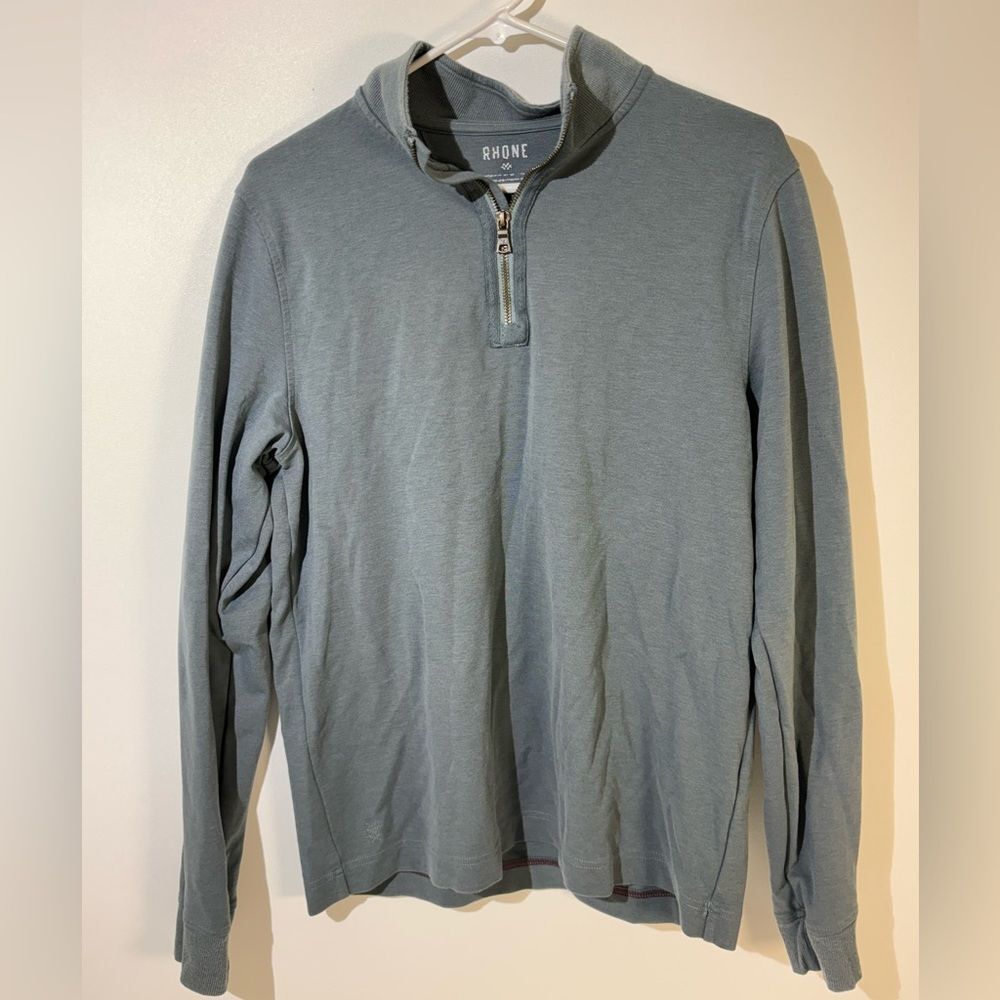 Rhone Commuter Quarter Zip Insulating Mid Layer Pullover Sweater Mens Medium